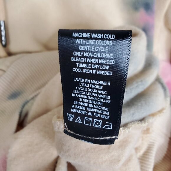 NWT Tie Dye Cropped Hoodie Sweatshirt AFRM Size X Small - Picture 12 of 12